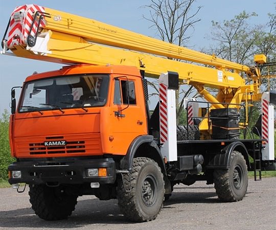 Аренда автовышки в Ишимбае и  Республике Башкортостан
